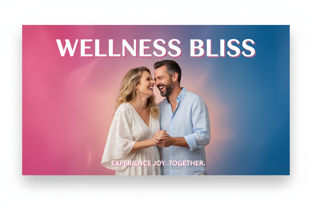 Brand Color Joyful Couple